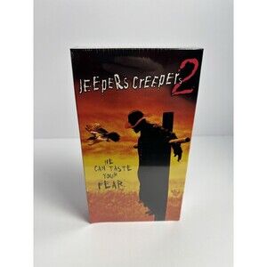 Brand New SEALED Jeepers Creepers 2 He Can Taste Your Fear 2003 VHS Tape MGM!
